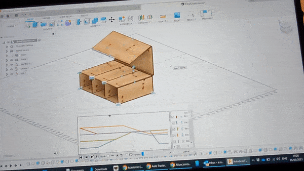 First design with Fusion 360